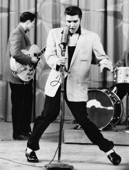 Elvis Presley, adução do quadril.