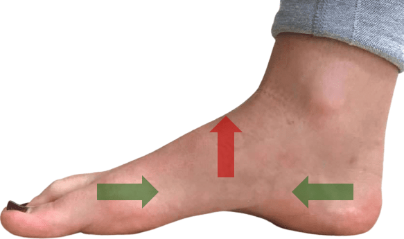 Biomecânica do hálux: Exercício do "pé curto" (short foot).